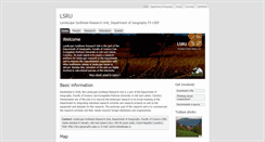Desktop Screenshot of lsru.geography.ujep.cz
