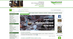Desktop Screenshot of fzp.ujep.cz