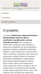 Mobile Screenshot of envimod.fzp.ujep.cz