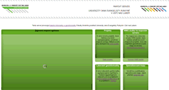 Desktop Screenshot of mapserver.ujep.cz